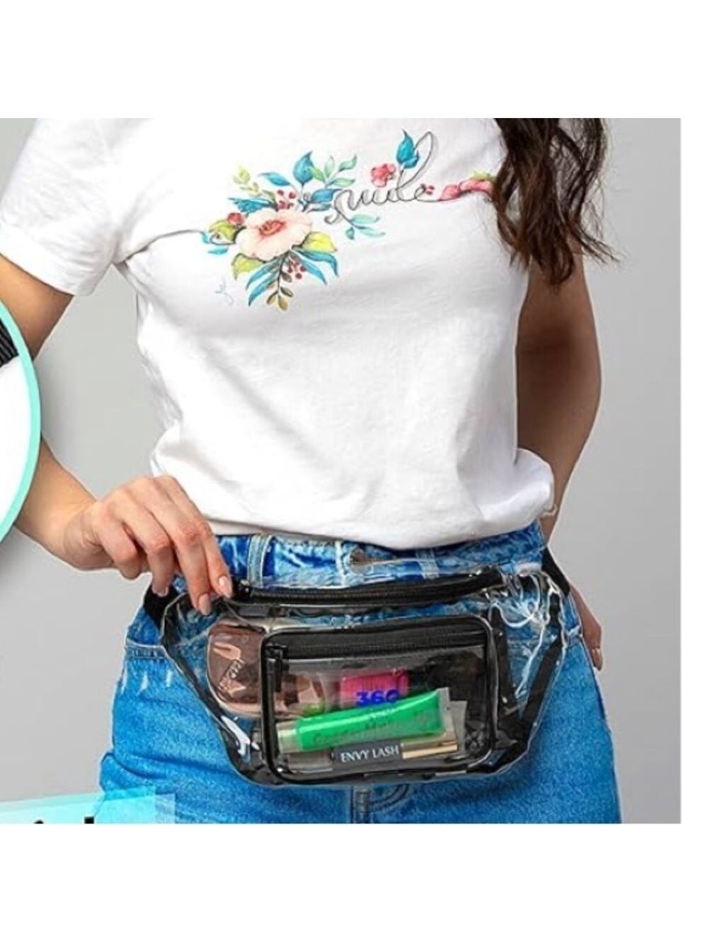Clear Fanny Pack 💗Stadium Approved | Clear Bag for Concerts - Picture 3 of 4